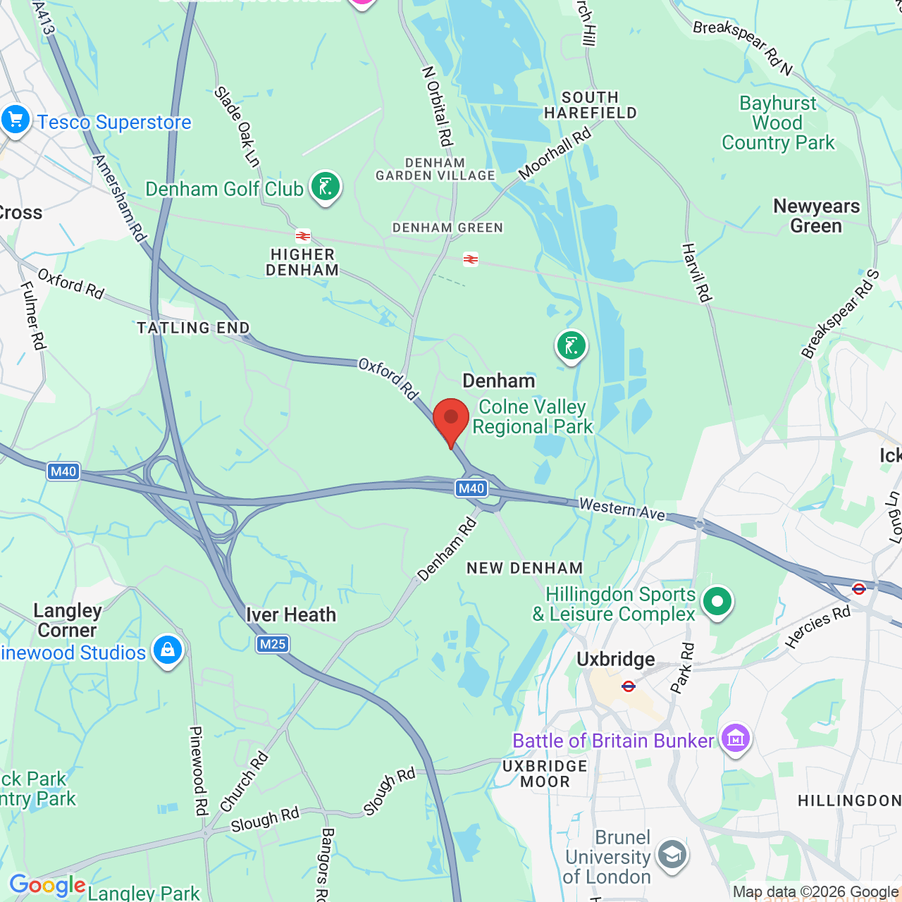 Map displaying vacancy location