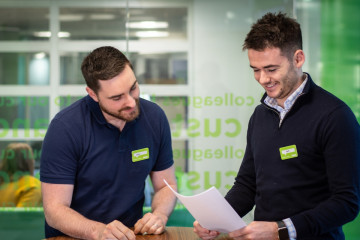 Team meeting at Asda House